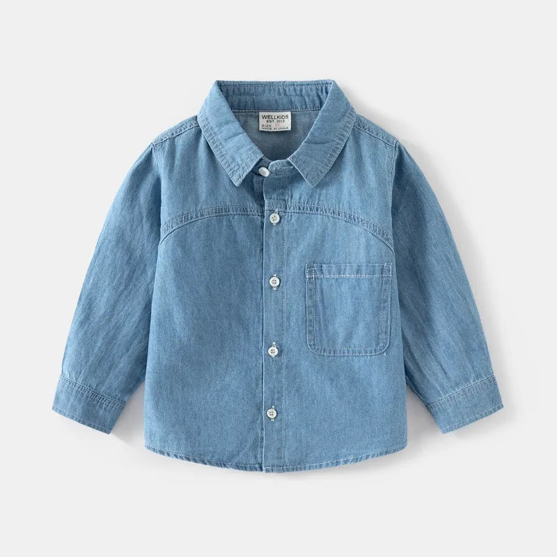 Classic Kids' Denim Shirt