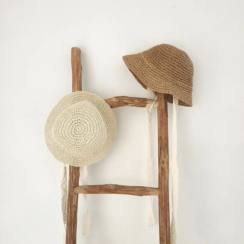 Sweet Straw Bonnet
