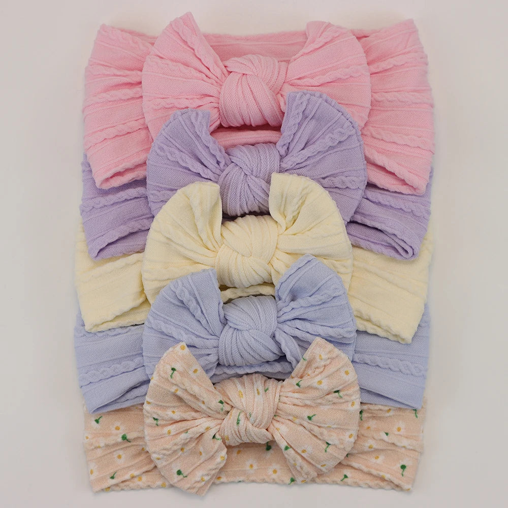 Soft Knot Baby Headband Set - 5 Pack