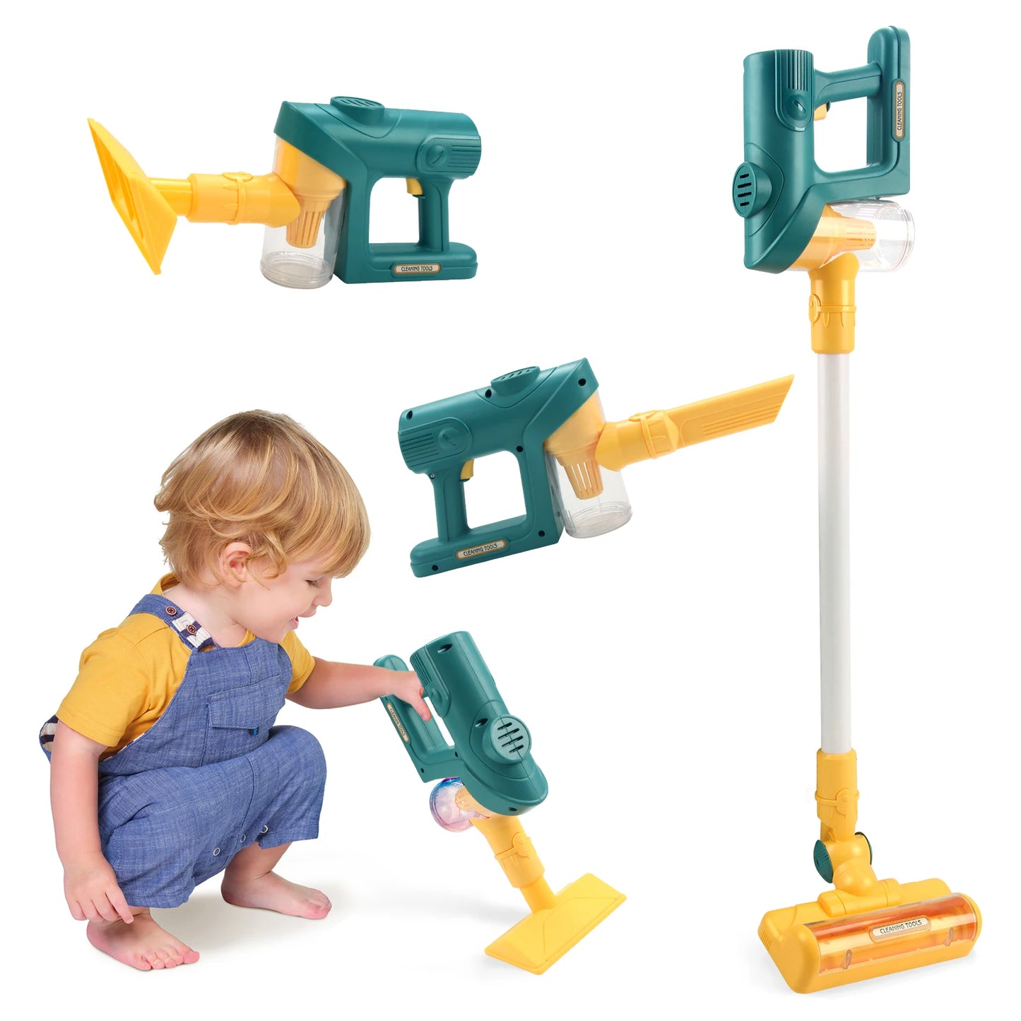 Electric Vacuum Cleaner Toy - With Light And Music