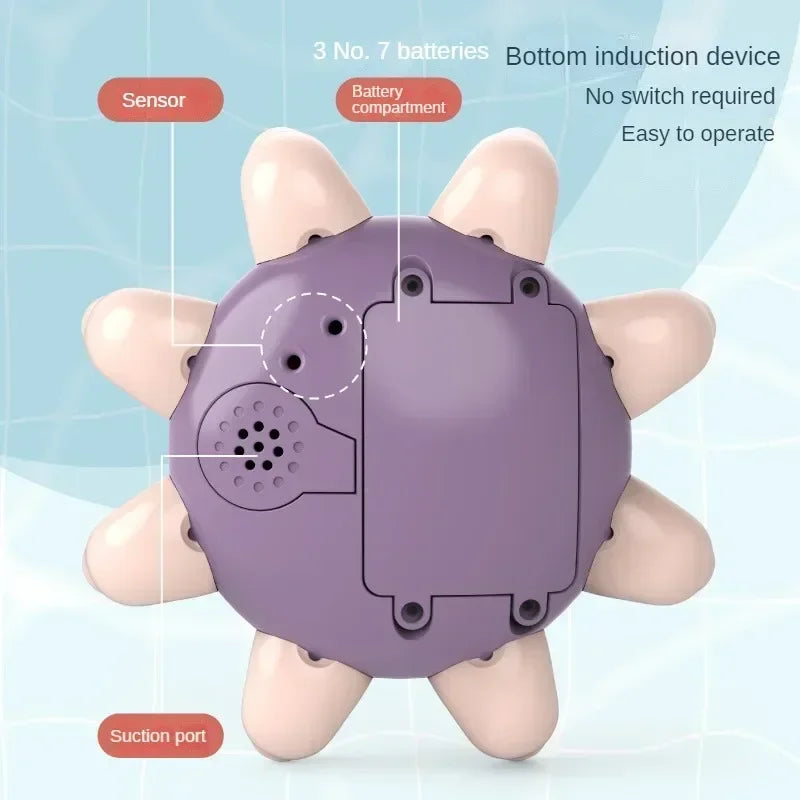 LED Water Spray Bath Toy