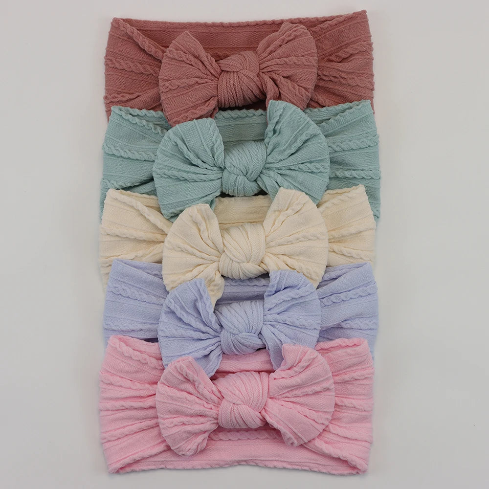 Soft Knot Baby Headband Set - 5 Pack