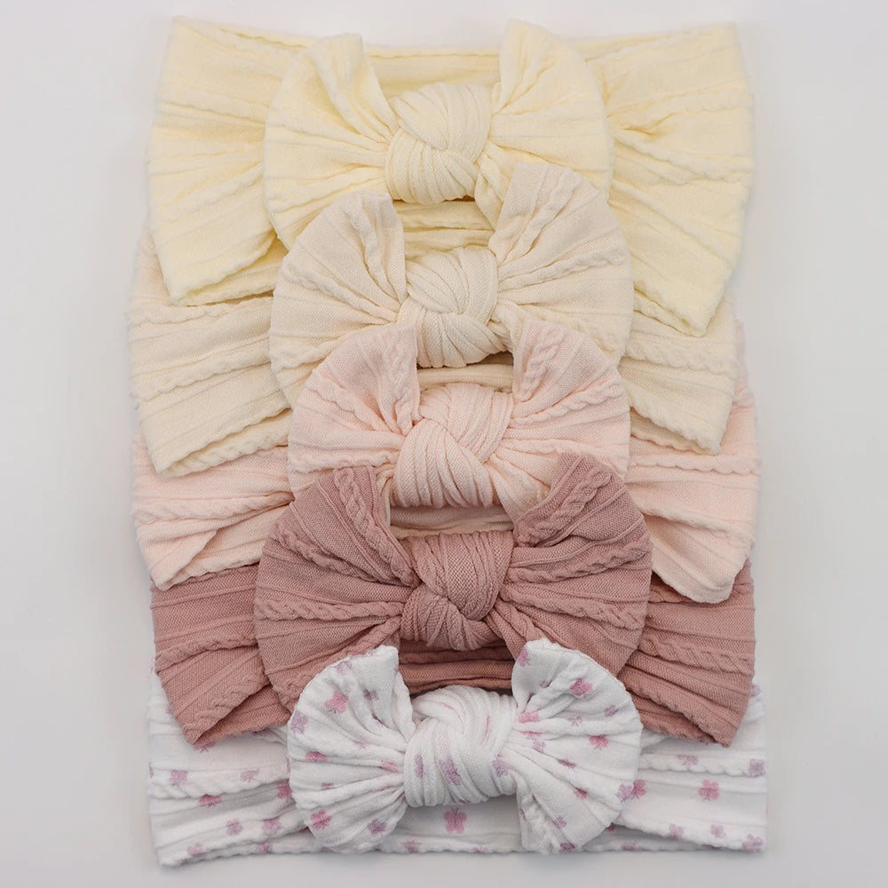 Soft Knot Baby Headband Set - 5 Pack