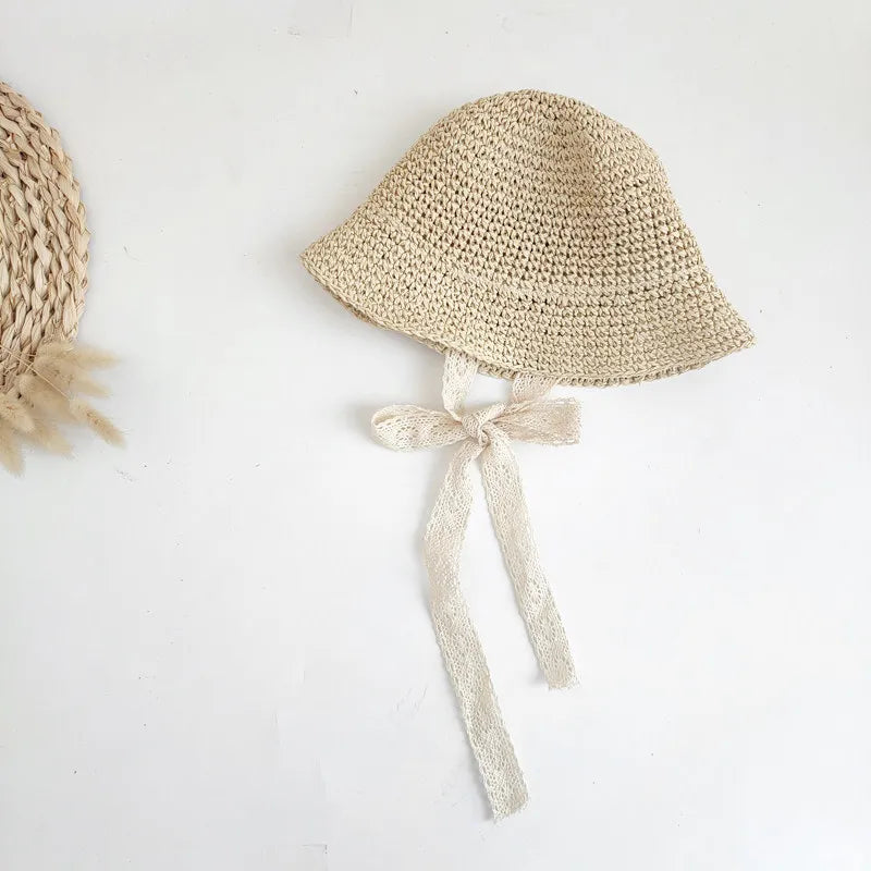 Sweet Straw Bonnet