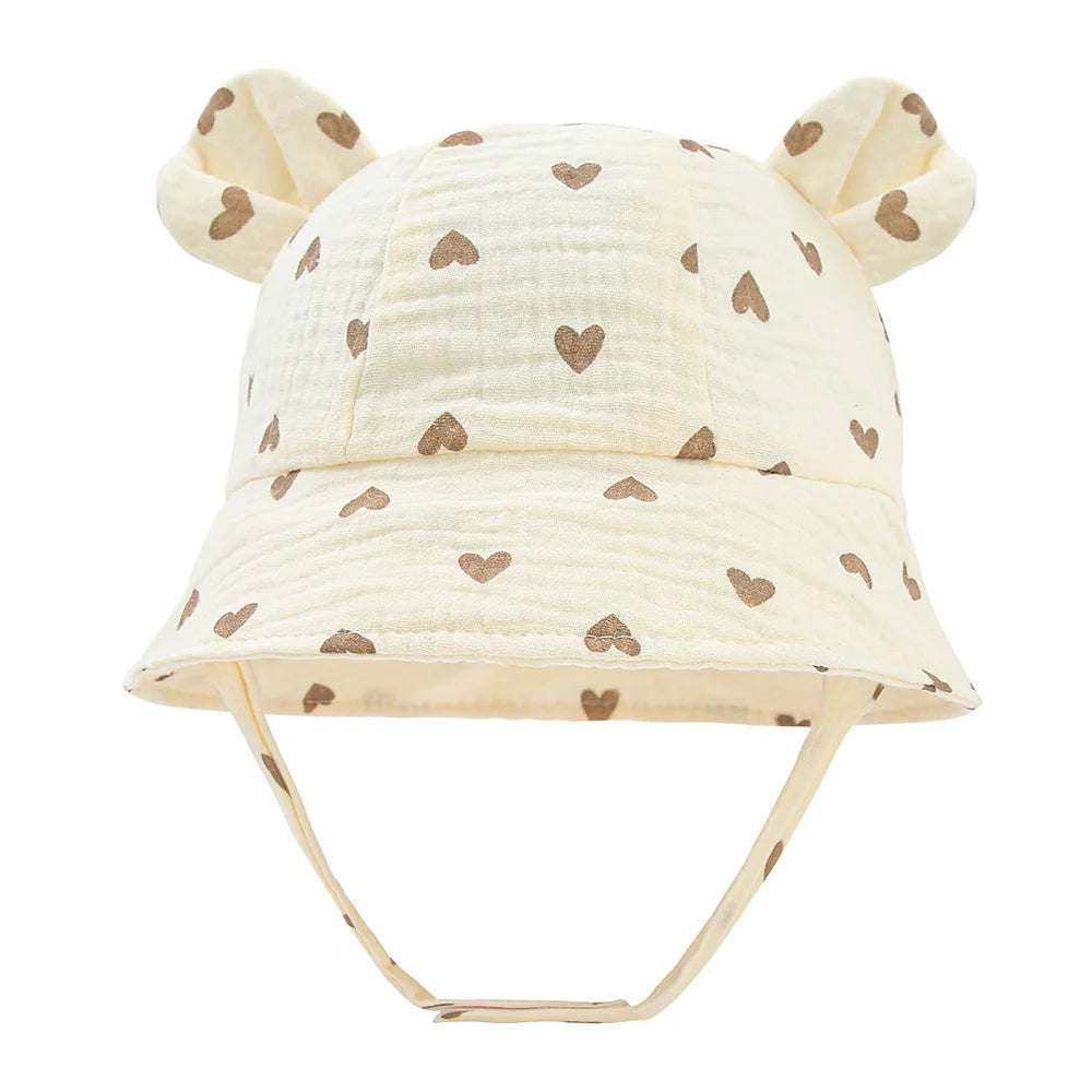 Sun Hat with Bear Ears