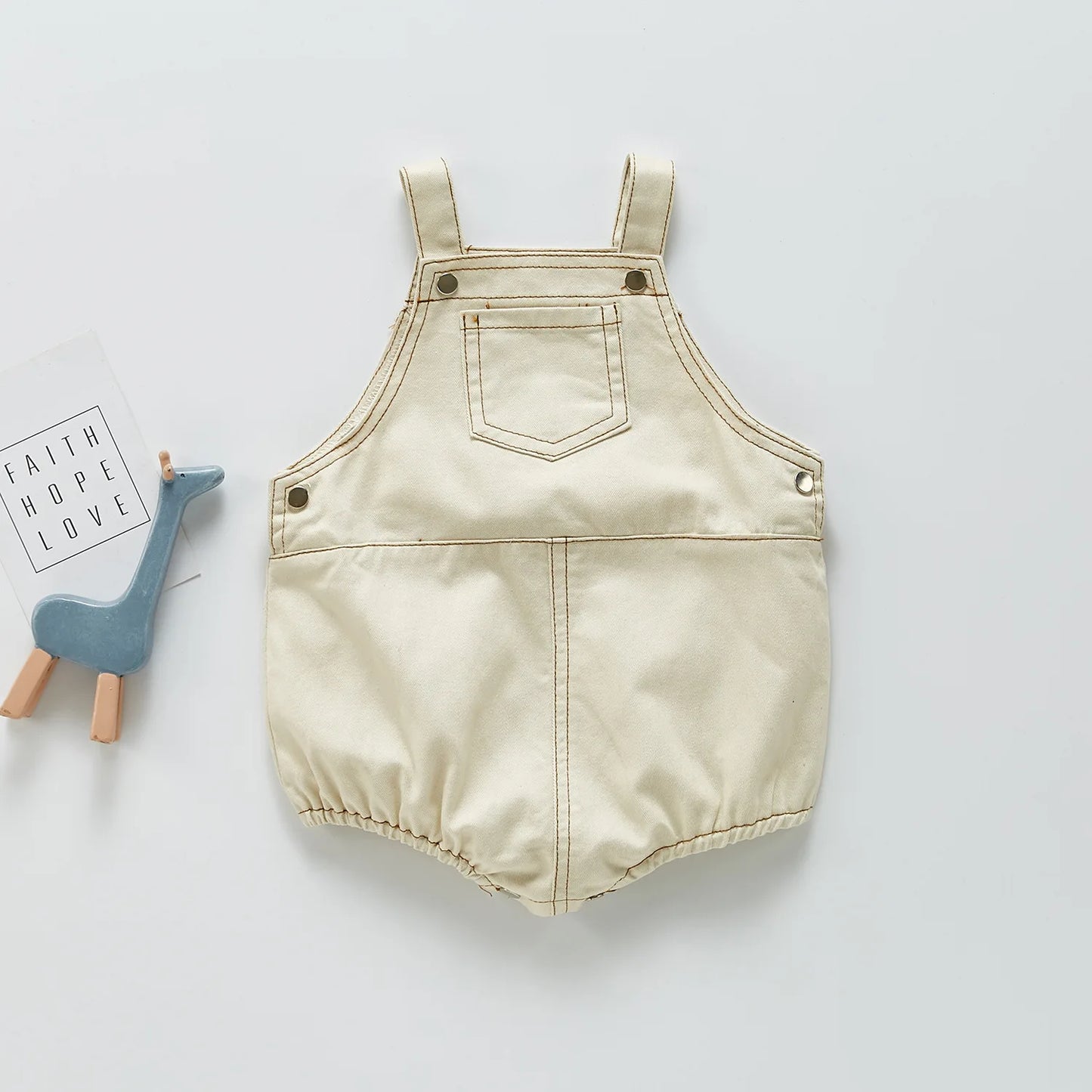 Cute Baby Pocket Rompers