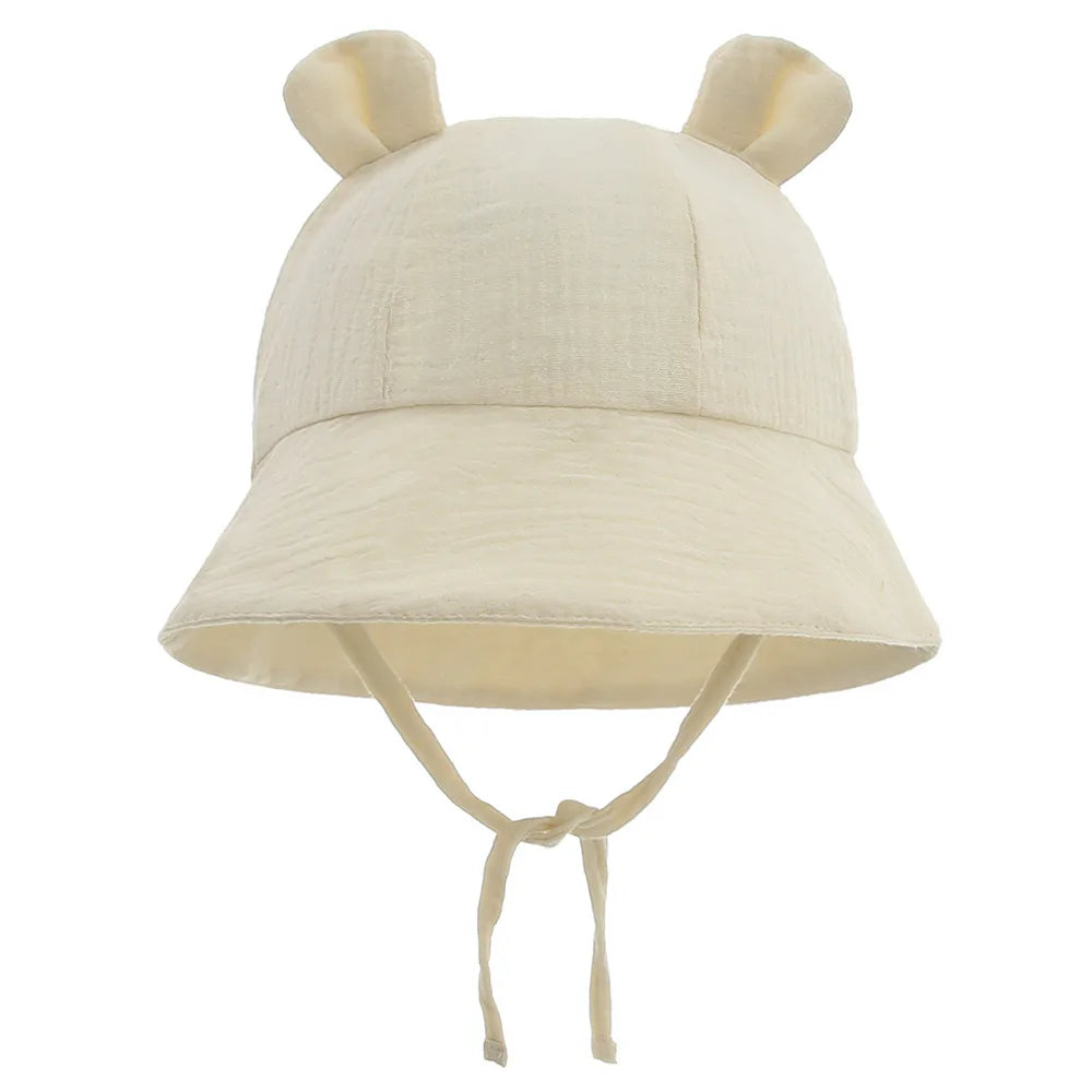 Sun Hat with Bear Ears