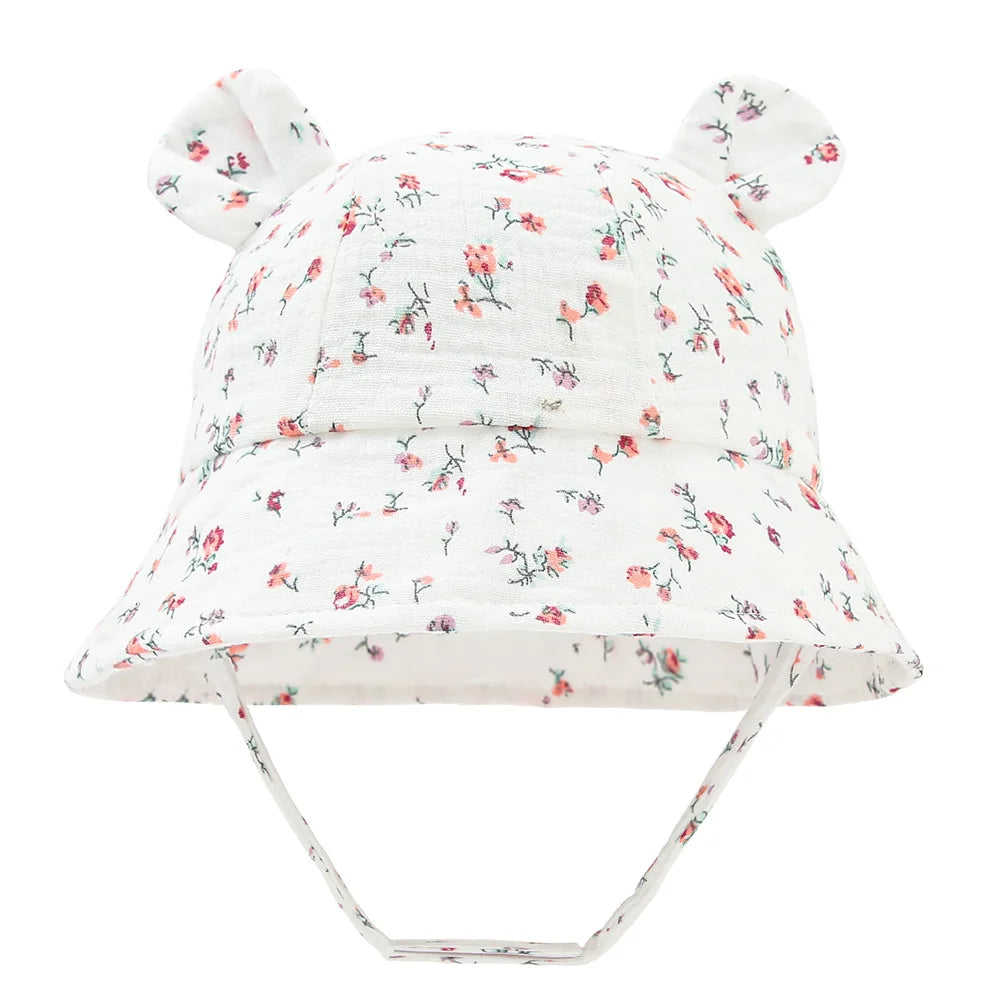 Sun Hat with Bear Ears