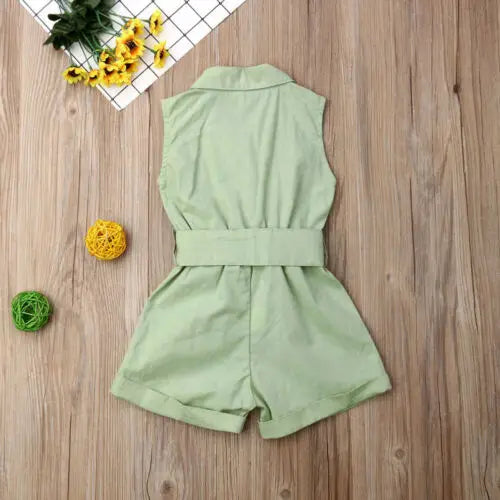 Sophisticated Sleeveless Rompers