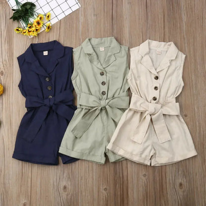 Sophisticated Sleeveless Rompers