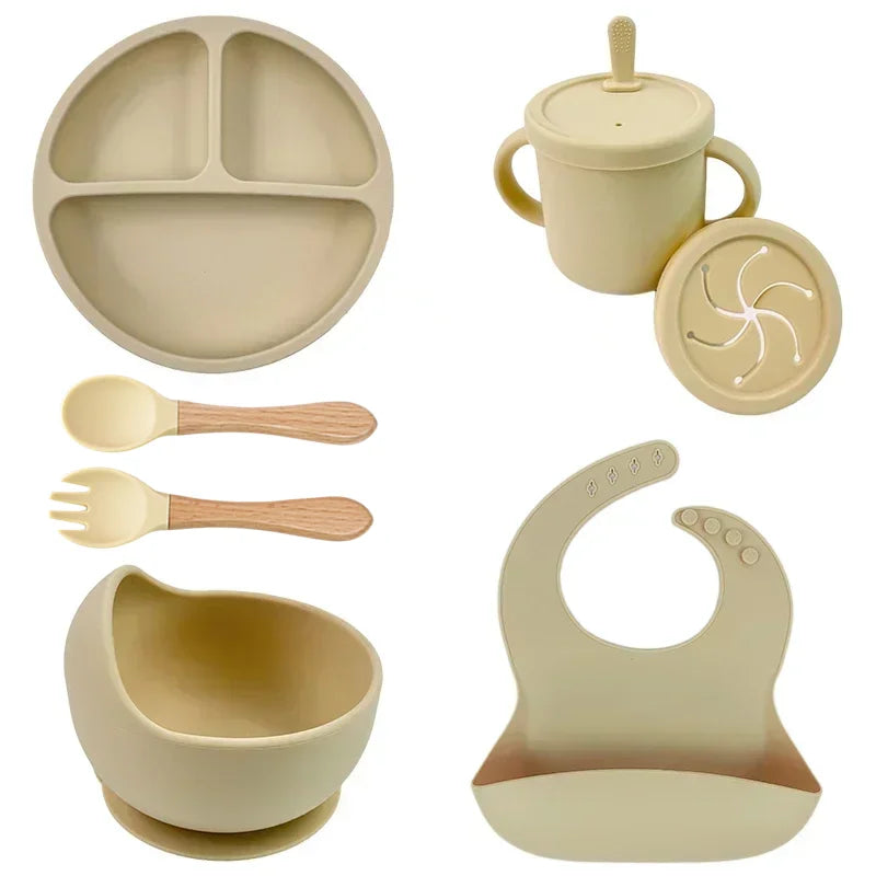Silicone Baby Feeding Set