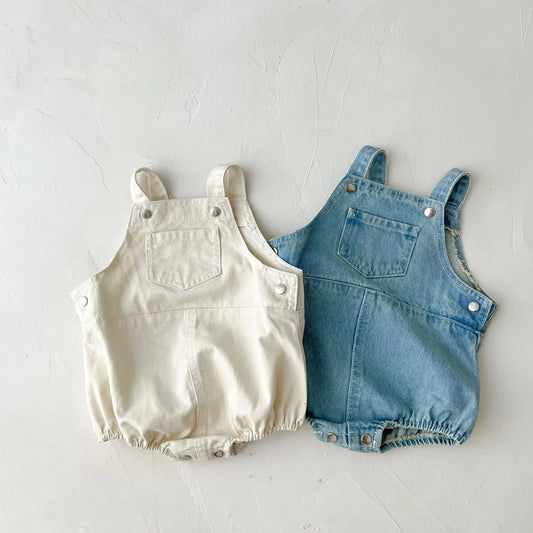 Cute Baby Pocket Rompers