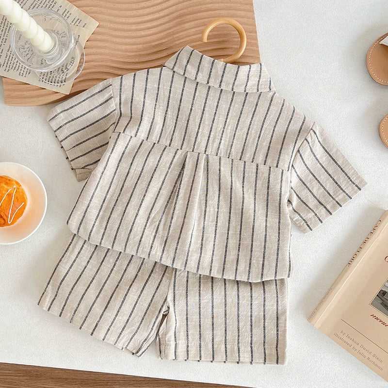 Stylish Striped Set