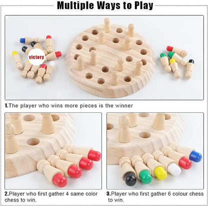 Wooden Memory Game