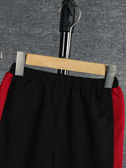 Trendy Color Block Kids' Outfit