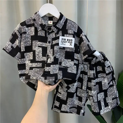 Geometric Kids’ Summer Set