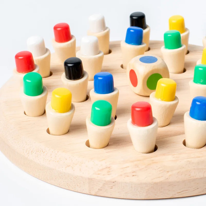 Wooden Memory Game
