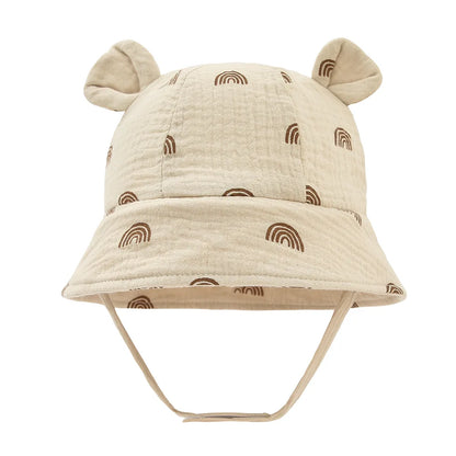 Sun Hat with Bear Ears