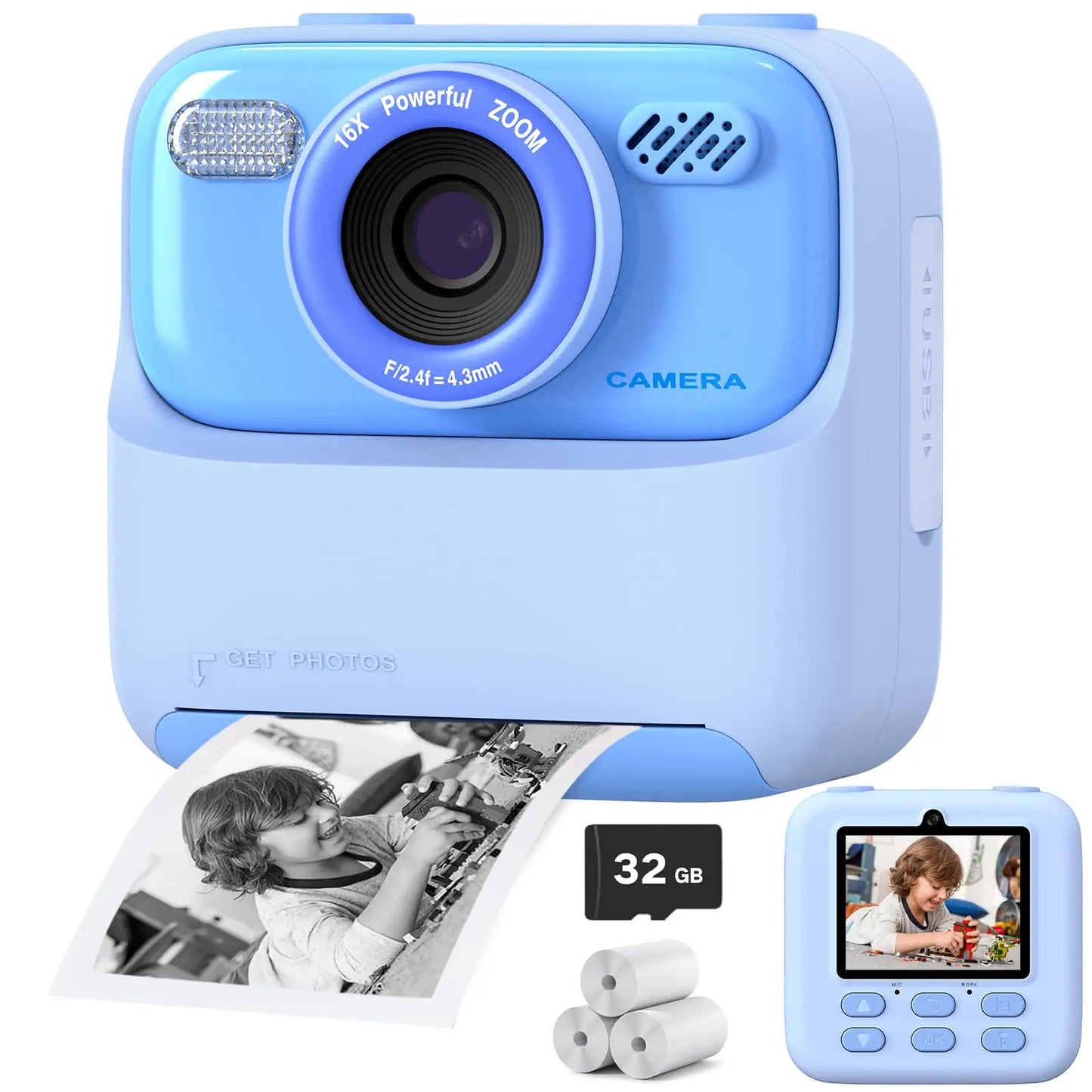 Kids' Digital Camera 1080p