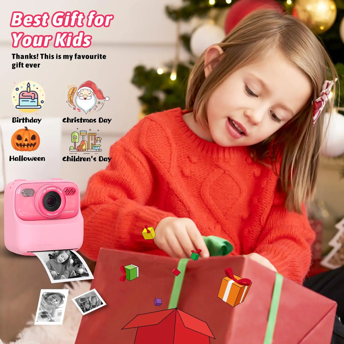 Kids' Digital Camera 1080p