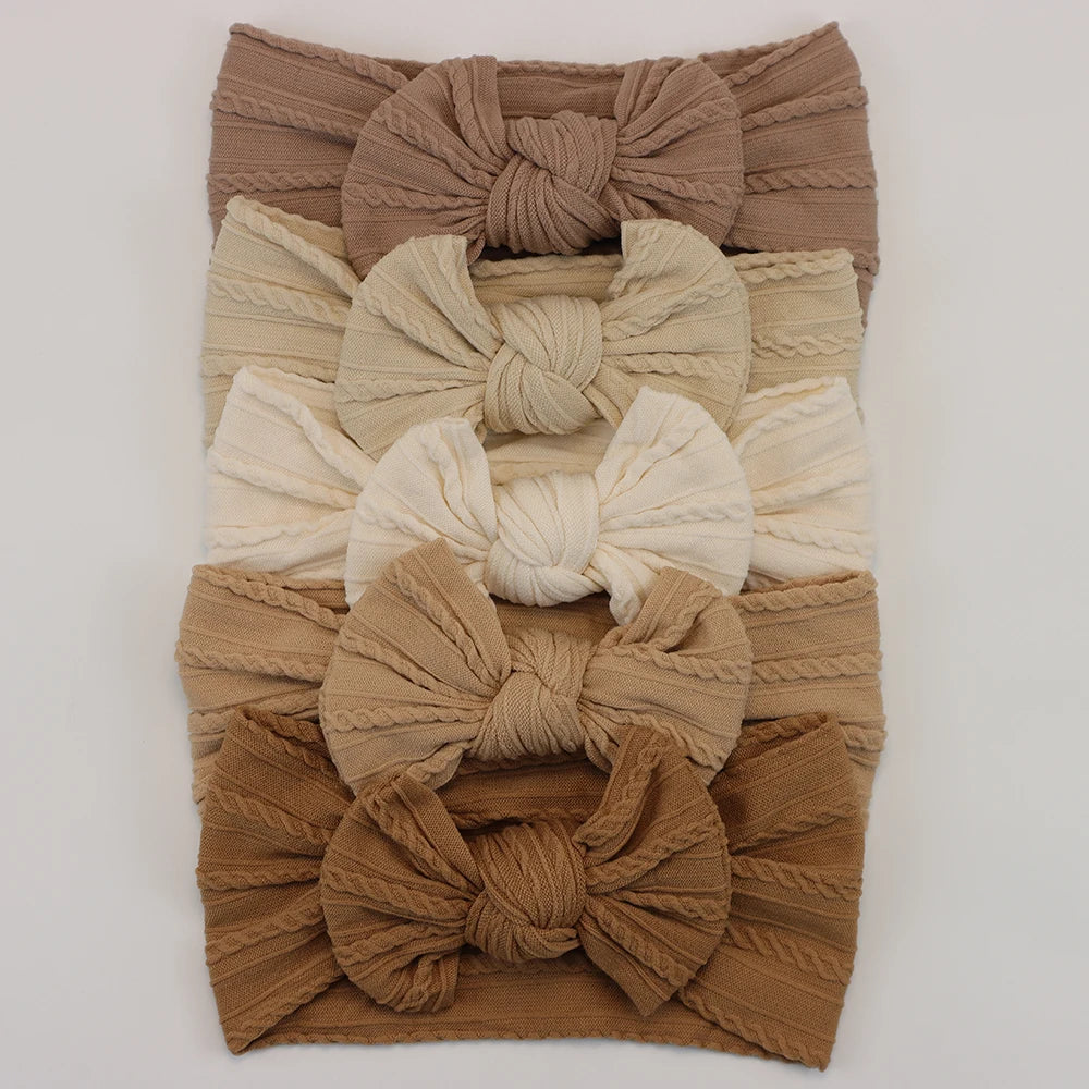 Soft Knot Baby Headband Set - 5 Pack