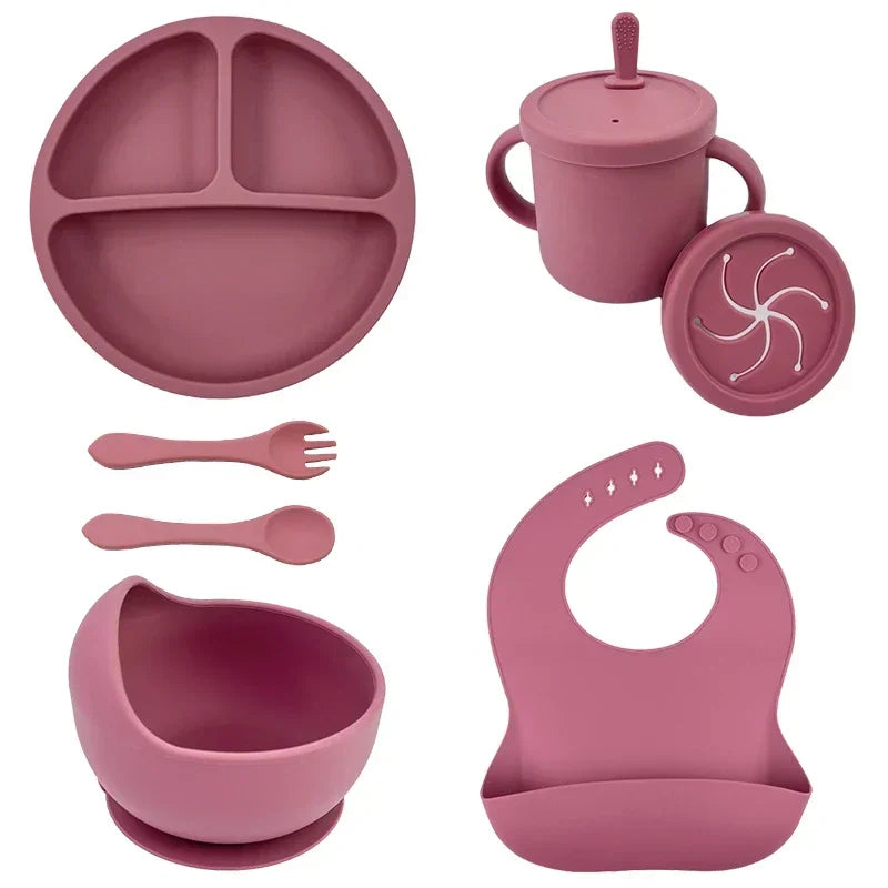 Silicone Baby Feeding Set