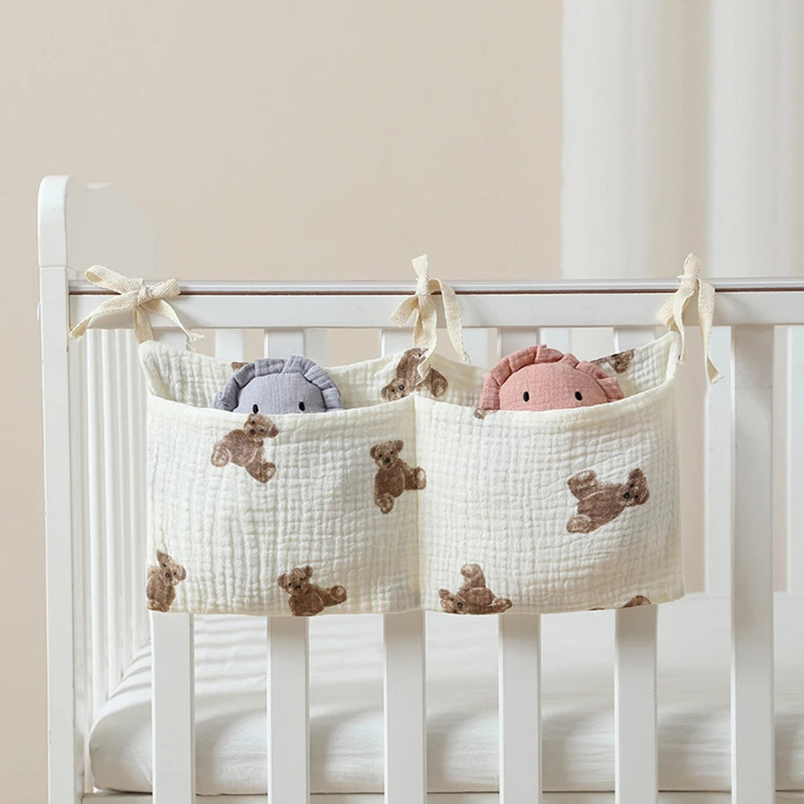Organisateur de lit de bébé