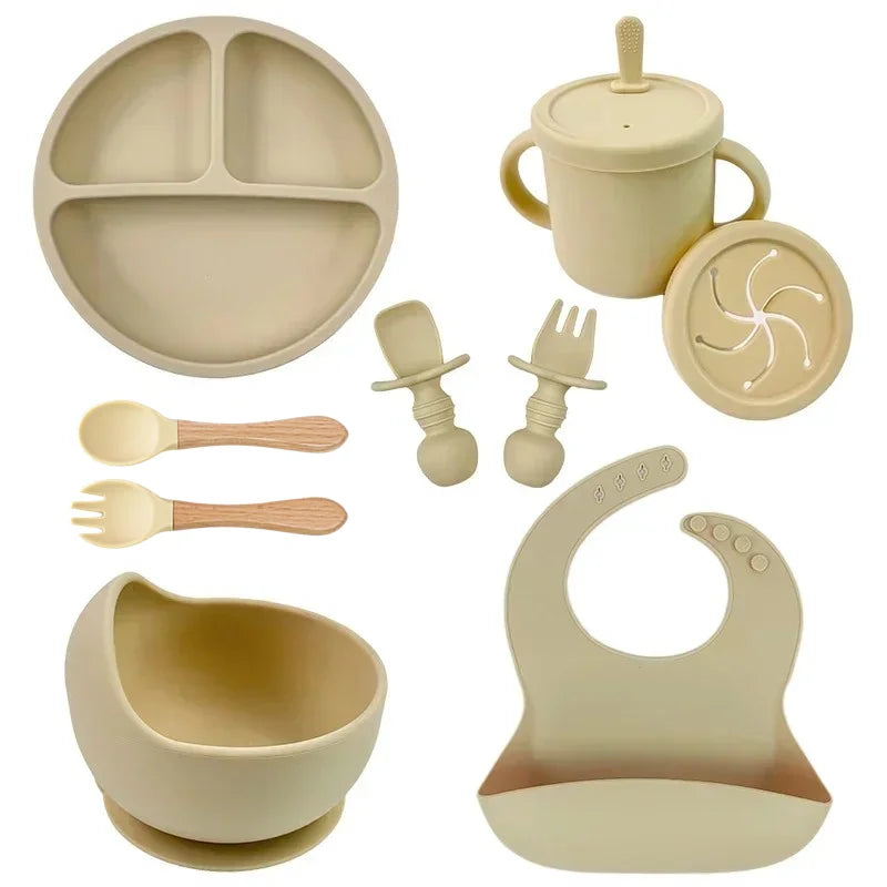 Silicone Baby Feeding Set