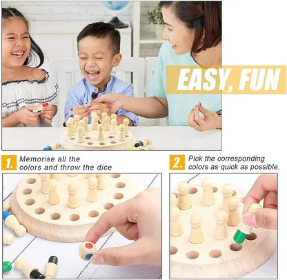 Wooden Memory Game