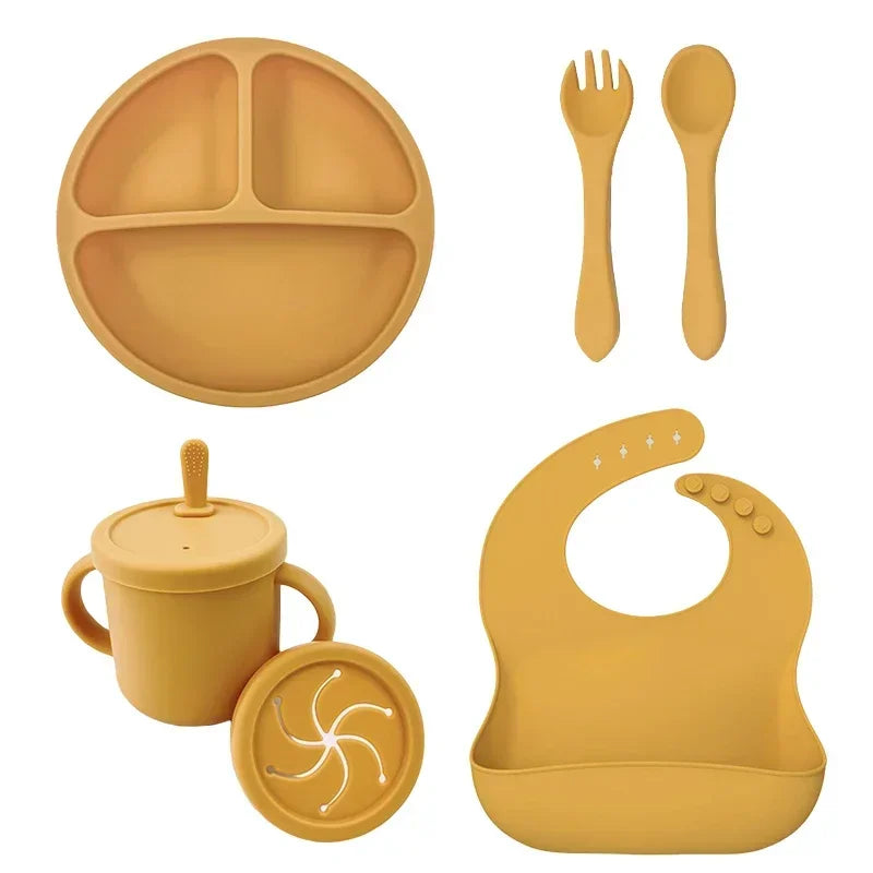Silicone Baby Feeding Set