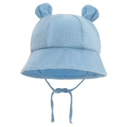 Sun Hat with Bear Ears