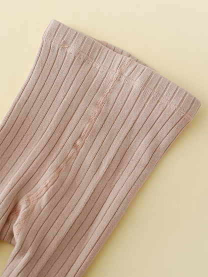 Baby Ribbed Tights - 4 Pack