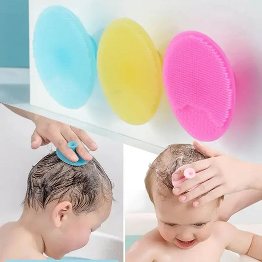 Soft Silicone Baby Bath Brush