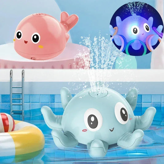 LED Water Spray Bath Toy