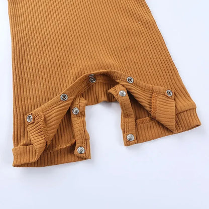 Cozy Ribbed Baby Romper