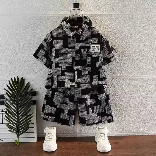 Geometric Kids’ Summer Set