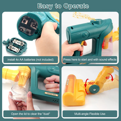 Electric Vacuum Cleaner Toy - With Light And Music