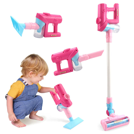 Electric Vacuum Cleaner Toy - With Light And Music