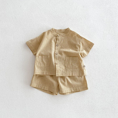 Tenue bébé confortable aux tons terreux