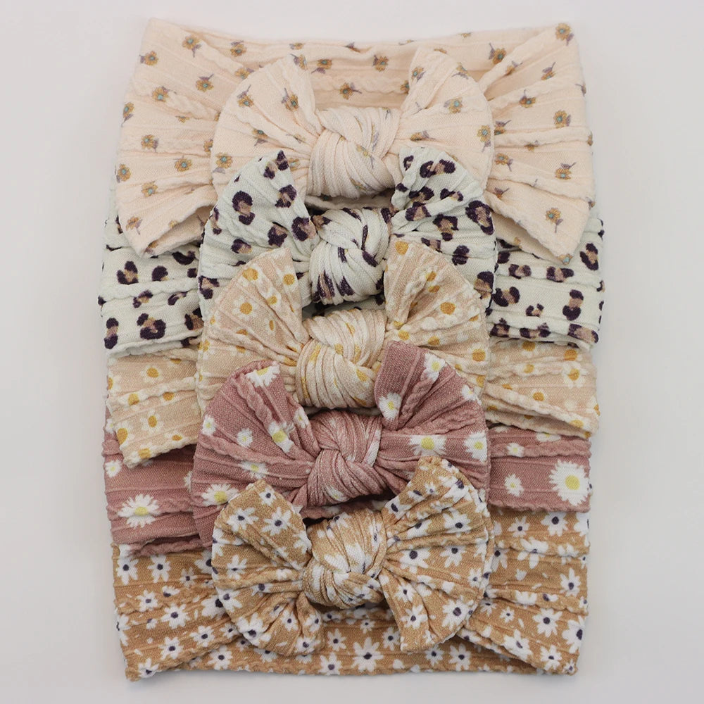 Soft Knot Baby Headband Set - 5 Pack