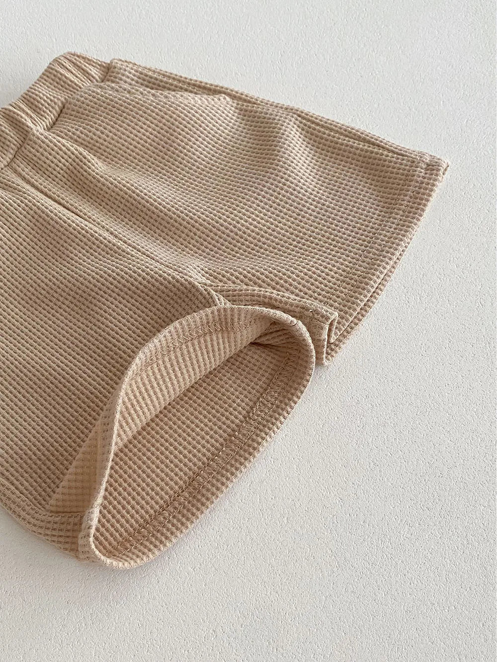 Little Gentleman Ribbed Polo & Shorts Set