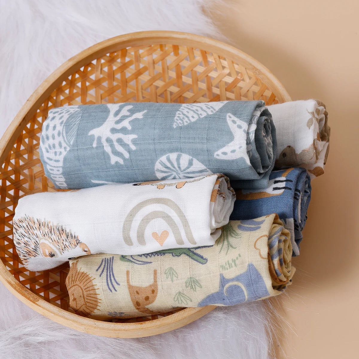 Baby Burp Cloths 5 pack
