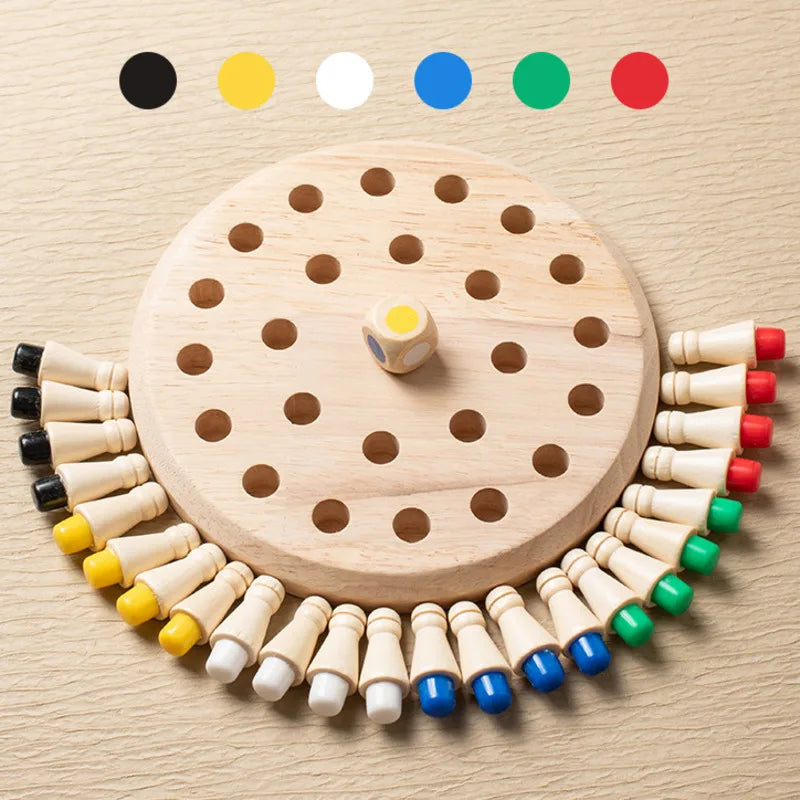 Wooden Memory Game