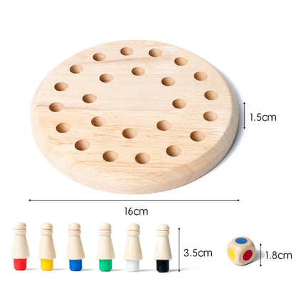 Wooden Memory Game