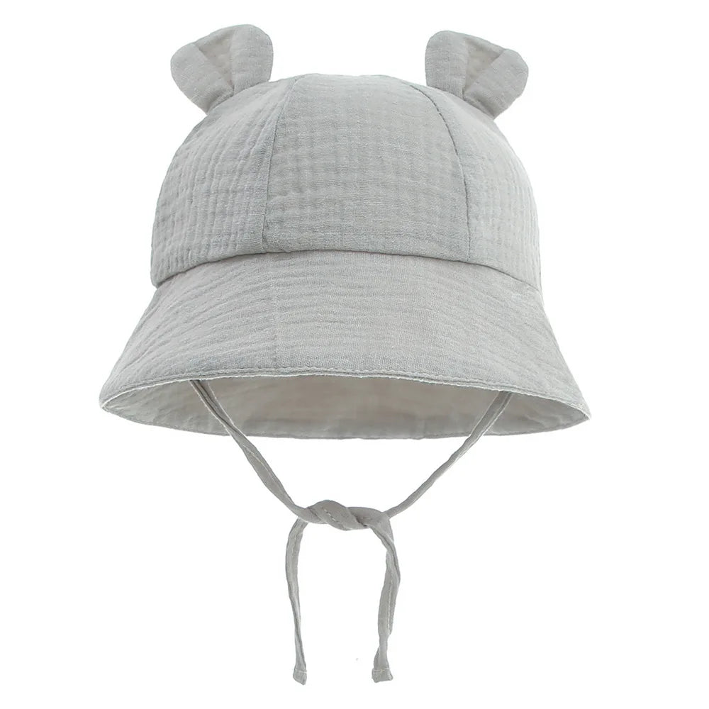 Sun Hat with Bear Ears