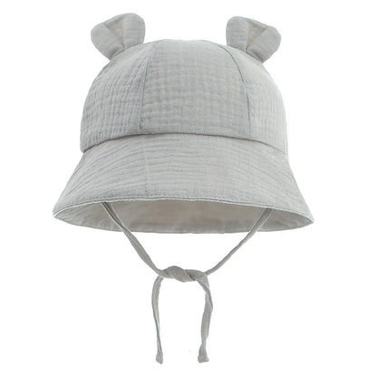 Sun Hat with Bear Ears
