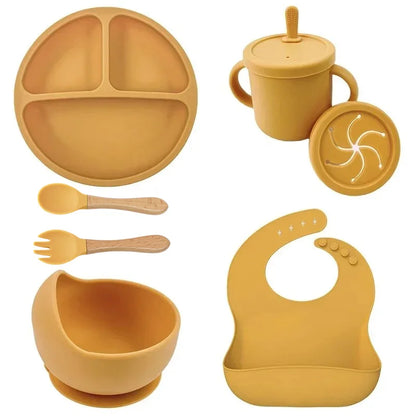 Silicone Baby Feeding Set