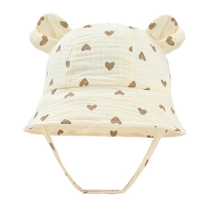 Sun Hat with Bear Ears