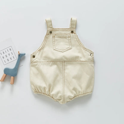 Cute Baby Pocket Rompers