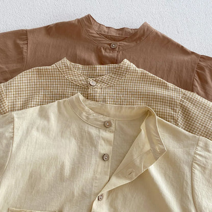 Tenue bébé confortable aux tons terreux